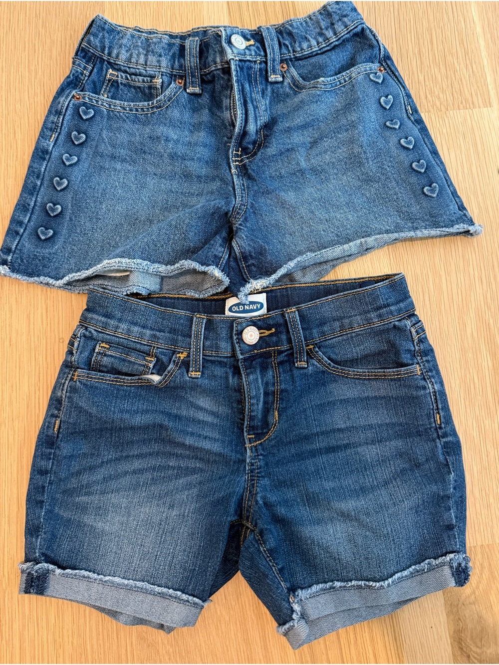 Old Navy Girls Blue Denim Shorts bundle